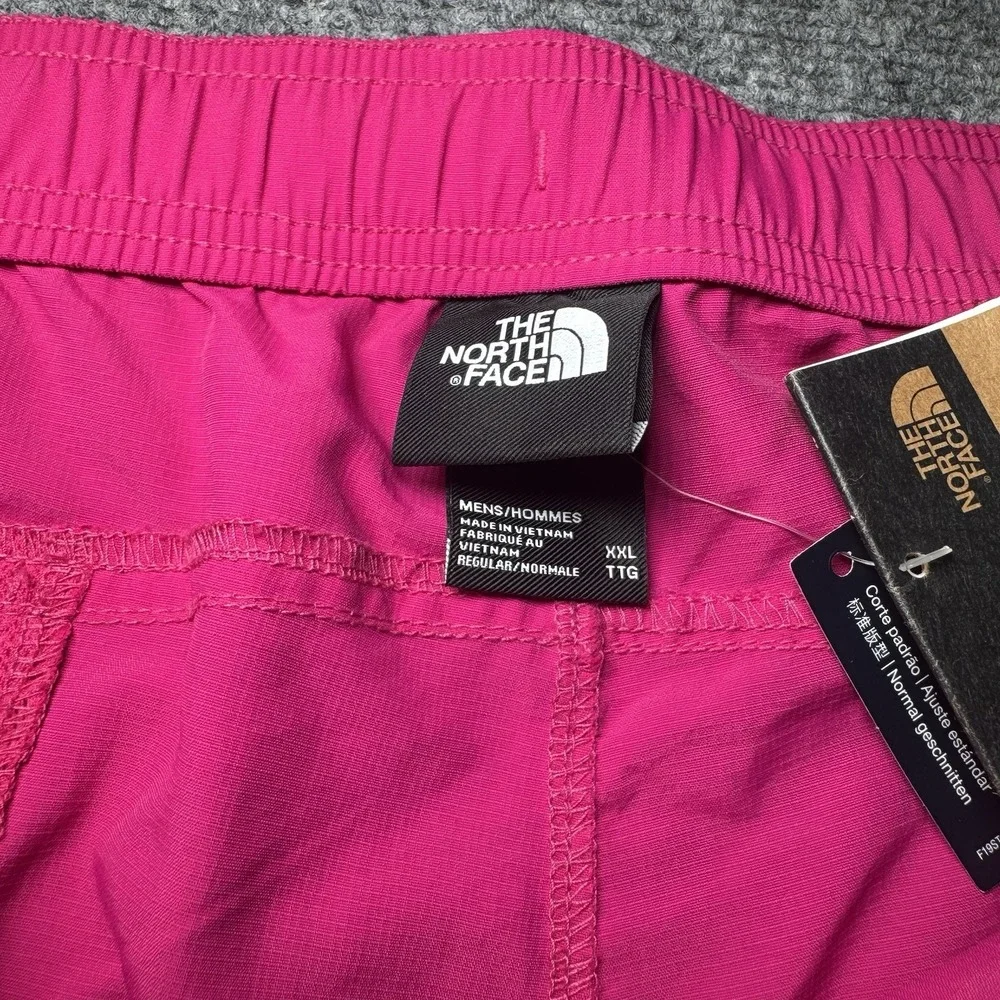 The North Face Action Short 2.0 FlashDry Nylon Men XXL Magenta Pink NEW NWT